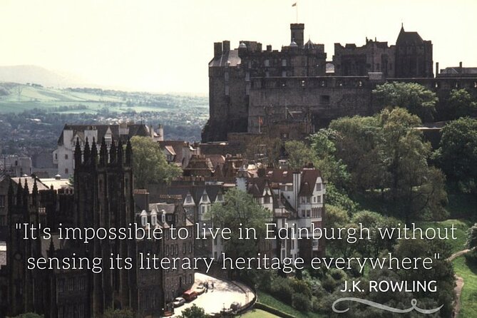 A life less narrow, the Genius of Harry Potter & Edinburgh Castle - JK Rowling’s Edinburgh in six fast-moving hours