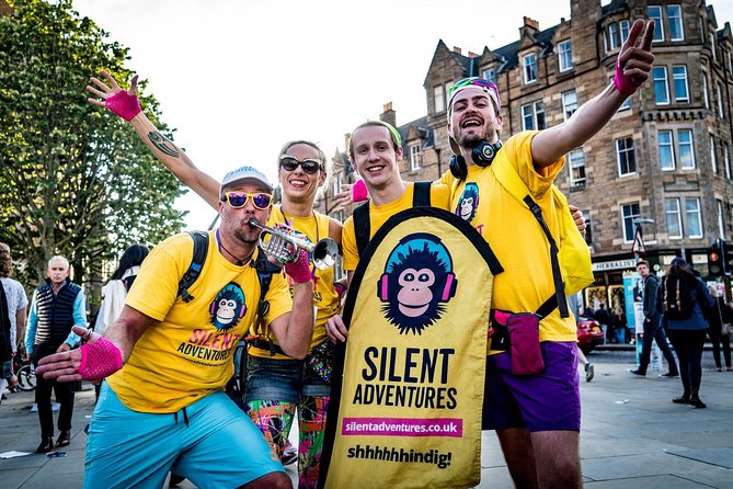 A Silent Disco Adventure in Glasgow - The hosts set the tone