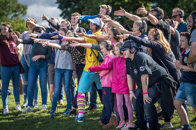 A Silent Disco Adventure in Glasgow - What the headset adds
