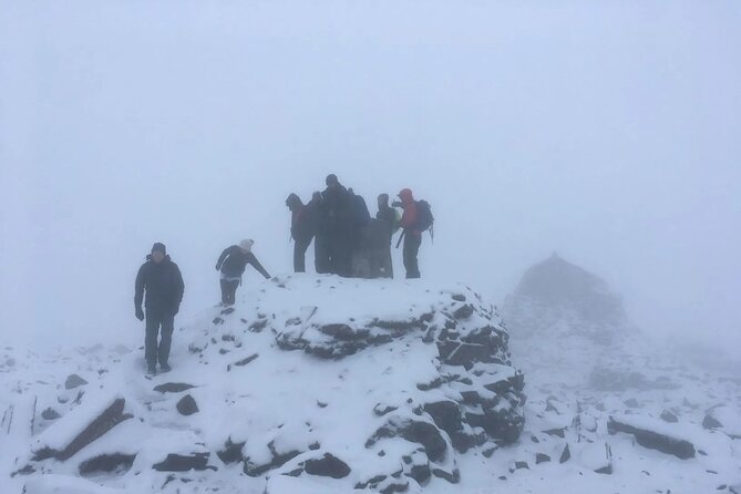 Ben Nevis Open Group Walks - Following the mountain path toward the summit