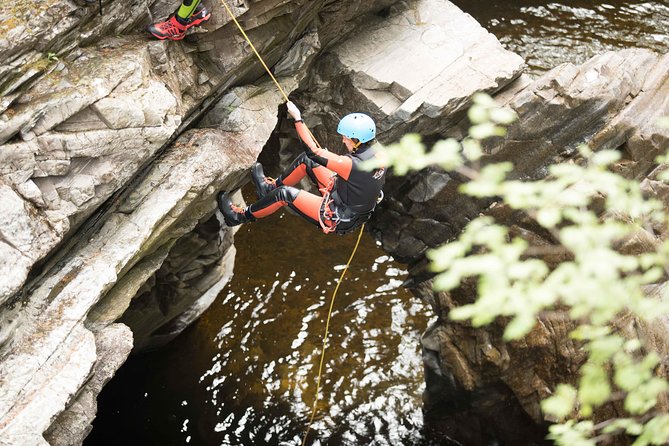 Canyoning Day Trip from Edinburgh - Leaving Edinburgh for a day in the gorge