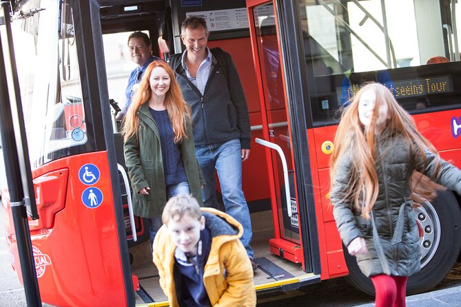 City Sightseeing Edinburgh Hop-On Hop-Off Bus Tour + Kids Go Free - Audio, drivers, and the open upper deck