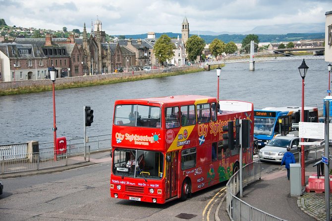 City Sightseeing Inverness Hop-On Hop-Off Bus Tour - Reading the route from Stop 1 to Stop 7