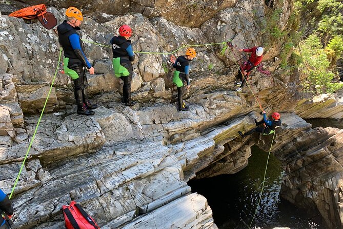 Discover Canyoning at Bruar Falls - What the canyon route actually includes