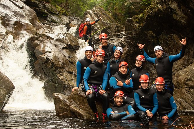 Discover Canyoning at Bruar Falls - A good choice for first-time canyoning
