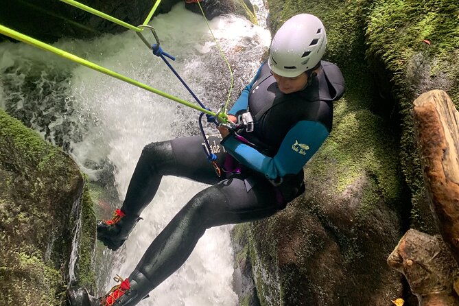 Discover Canyoning in Dollar Glen - Reaching Castle Campbell and the start of the route