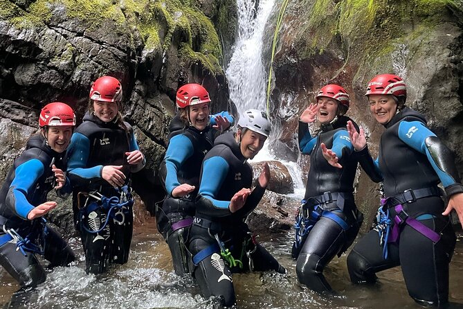 Discover Canyoning in Dollar Glen - Jumps, slides, and abseils in Dollar Glen