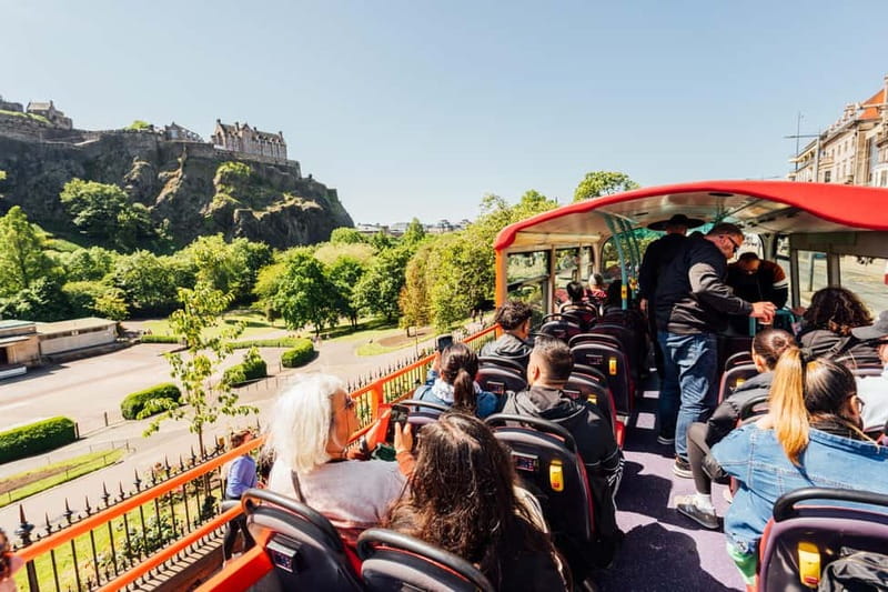 Edinburgh: Big Bus Hop-On, Hop-Off Tour by Open-Top Bus - How the pass works in real use