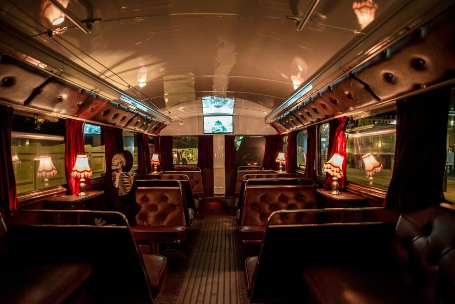 Edinburgh: Comedy Horror Ghost Bus Tour - Boarding at George IV Bridge