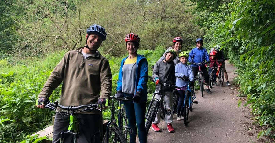 Edinburgh: Cycle Tour to the Coast (family friendly) - The Innocent Railway Tunnel, a true oddity