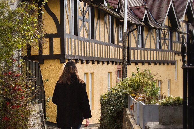 Edinburgh: Dean Village & New Town Walking Tour - George Street, the Dome, and grand urban design