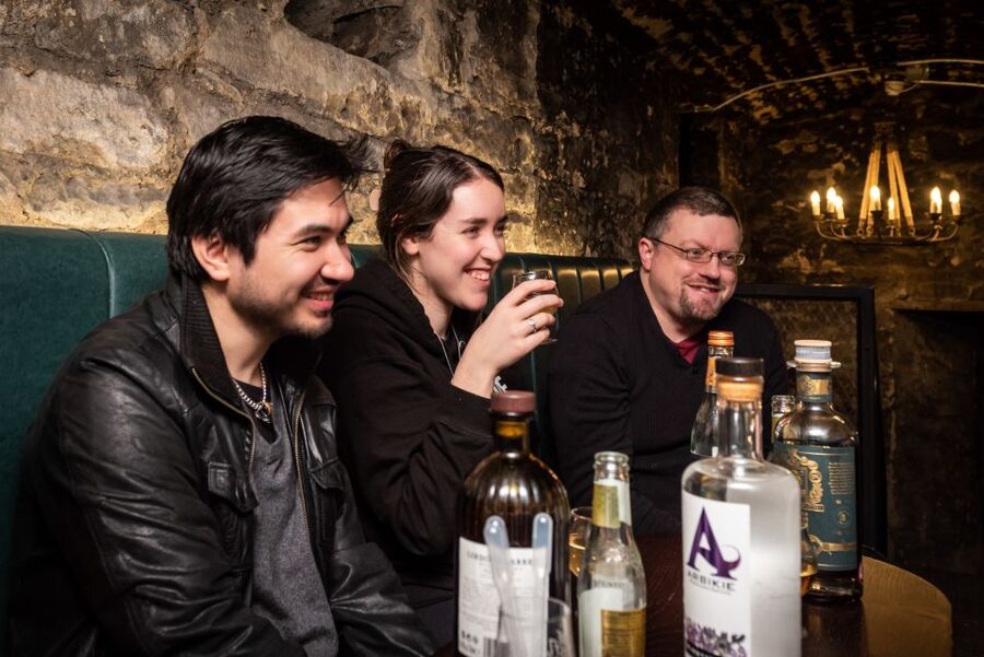 Edinburgh: Gin Tasting at Underground Venue - Entering The Lost Close below Parliament Square