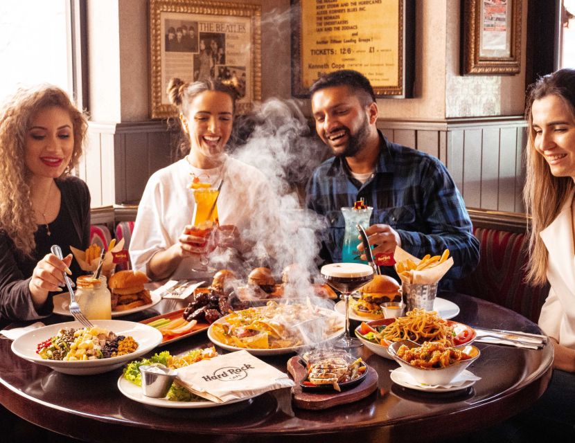 Edinburgh: Hard Rock Cafe with Set Menu for Lunch or Dinner - Choosing between the Acoustic and Electric menus