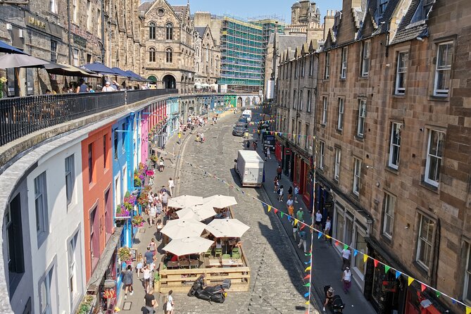 Edinburgh Harry Potter Self-Guided Private Tour - Edinburgh Castle and the Hogwarts view