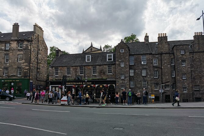 Edinburgh Harry Potter Self-Guided Private Tour - Victoria Terrace and the view over Edinburgh