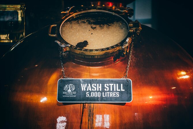 Edinburgh: Holyrood Distillery 'Journey to Whisky' Tour & Tasting - Following the spirit from new make to whisky
