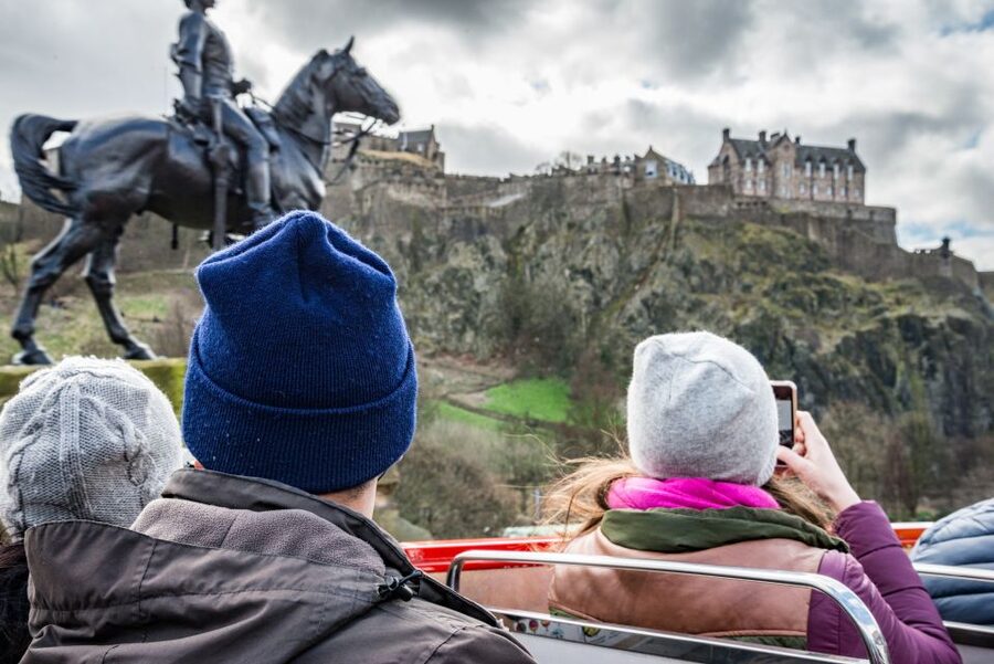 Edinburgh: Hop-On Hop-Off Bus Pass with 3 City Tours - Three Edinburgh routes that show the city’s full shape
