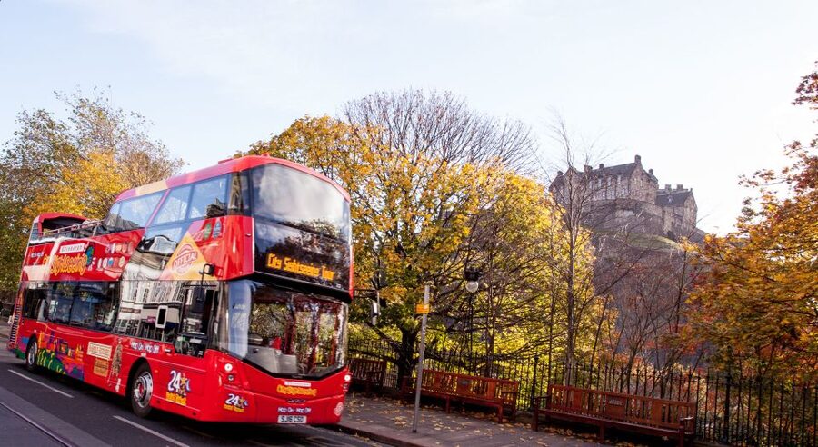 Edinburgh: Hop-On Hop-Off Bus Pass with 3 City Tours - The red City Sightseeing Tour, Edinburgh’s essential first look
