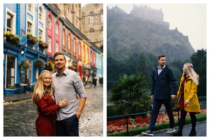Edinburgh Photoshoot for Couples, Families & Solo Travellers - What you actually receive afterward