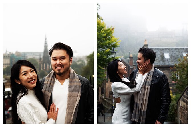 Edinburgh Photoshoot for Couples, Families & Solo Travellers - Weather, clothing, and timing