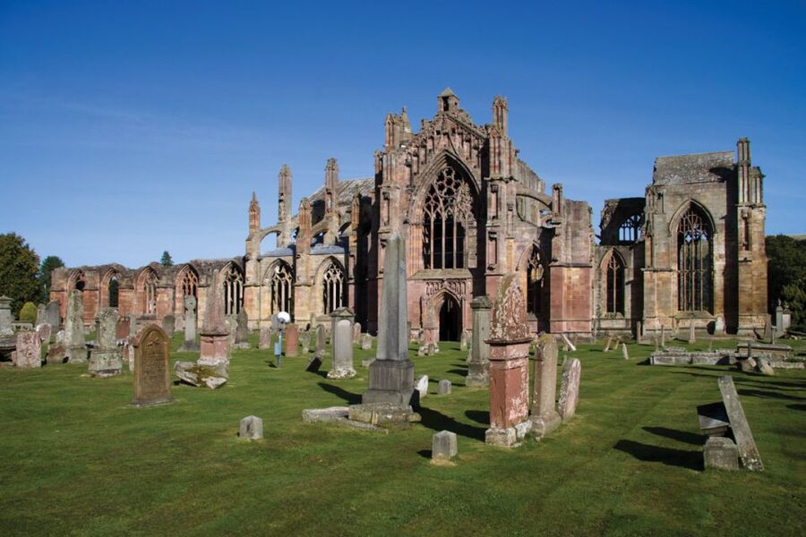 Edinburgh: Rosslyn Chapel, Borders & Glenkinchie Distillery - Melrose Abbey, lunch, and the Borders