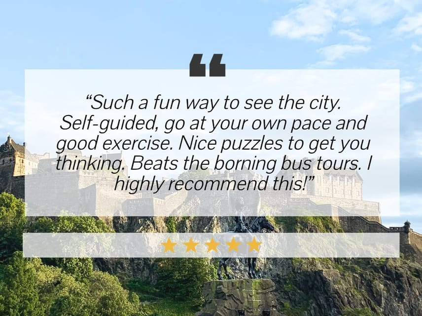 Edinburgh: Royal Mile Walking Tour & Exploration Game - Harry Potter, Outlander, and Edinburgh’s story