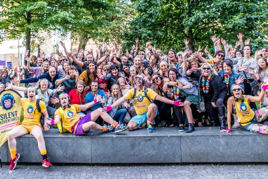 Edinburgh: Silent Disco Adventure Tour - The Mound and the art of losing your inhibitions