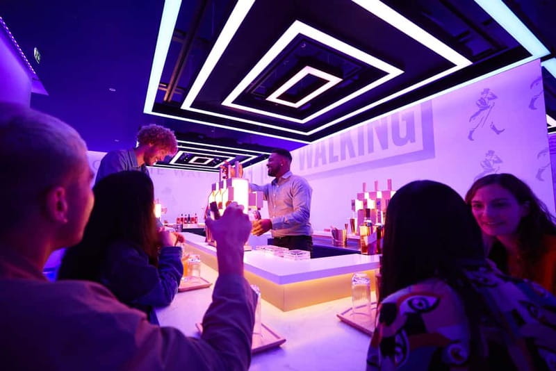 Edinburgh: The Johnnie Walker Whisky Experience - The opening story uses theatre instead of barrels