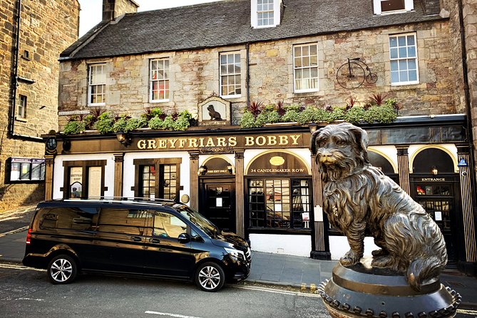 Edinburgh Unveiled: Luxury Private Driving Tour of Edinburgh - Old Town, Holyrood, and the storybook center