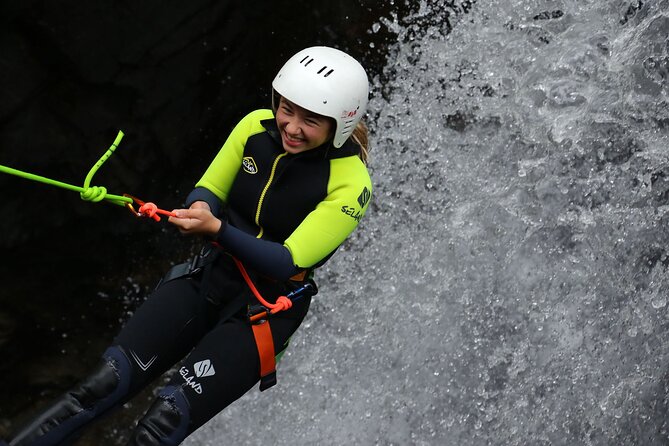 Falls of Bruar Canyoning - The value of a guided group
