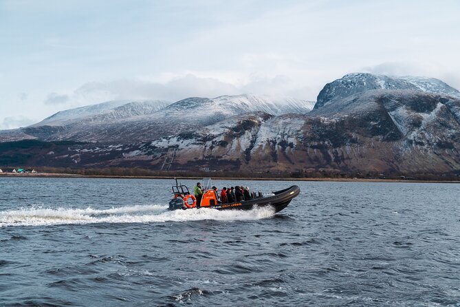 Fort William Speed Boat Adventure 60 minutes - Ben Nevis from a new angle