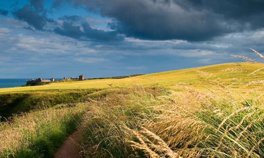 From Edinburgh: Glamis and Dunnottar Castles Tour in Spanish - Glamis Castle, royal stories, and ghostly rooms