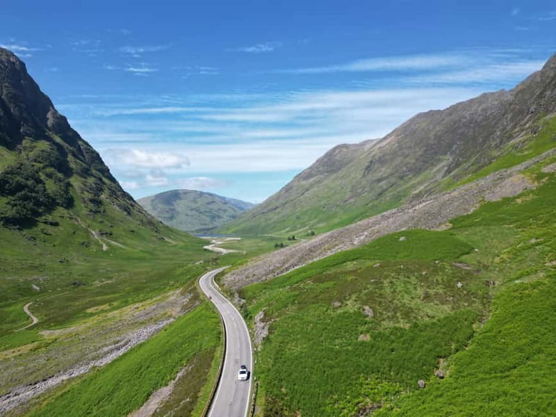From Edinburgh: Glenfinnan Viaduct, Glencoe & Highlands Tour - The long road from Edinburgh to the Highlands