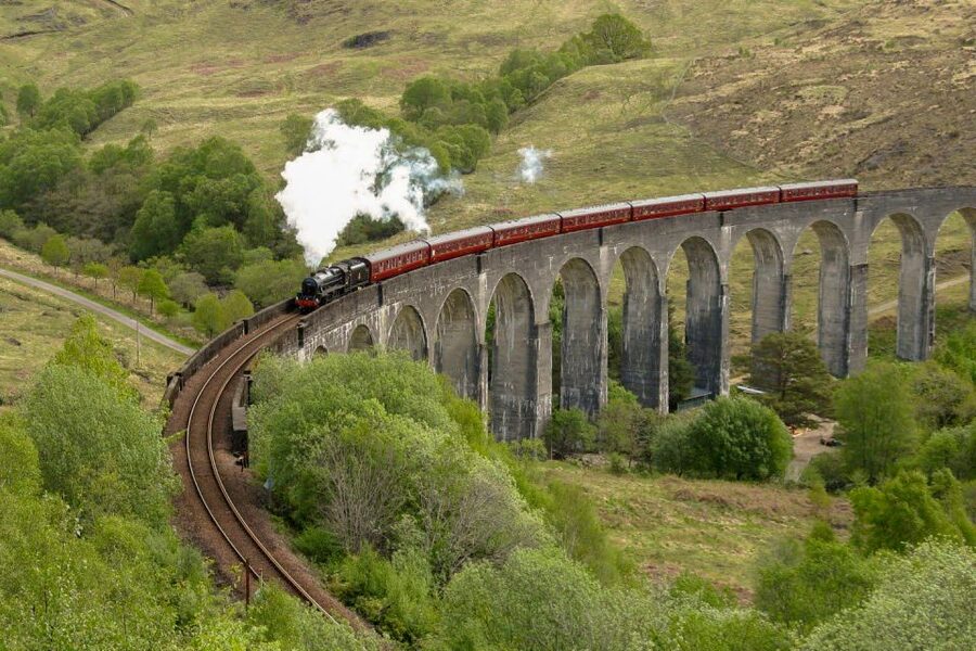 From Edinburgh: Magical Highlands Tour with Jacobite Train - Boarding the Jacobite train at Fort William