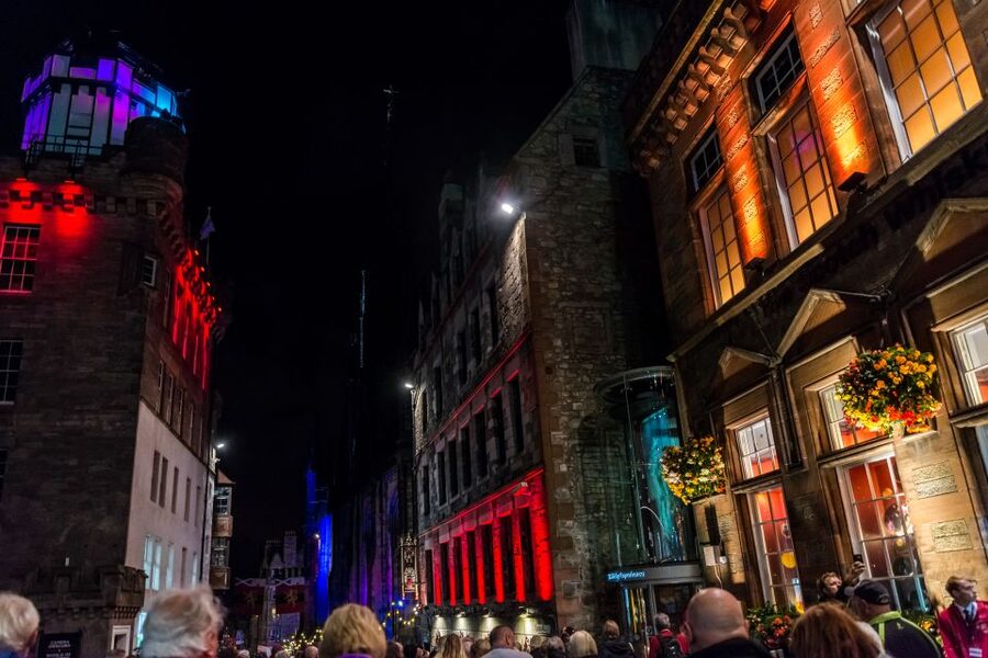 Full-Day Edinburgh Military Tattoo & Scottish Highlands Tour - Returning past the Forth Bridge