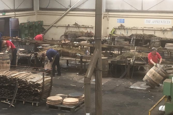 Full-Day Private Speyside Malt Whisky Trail Tour from Grantown-on-Spey - The Speyside Cooperage shows the work behind the dram