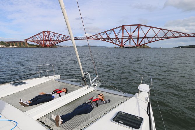 Full Day Sailing Trip - The Forth Rail Bridge provides the big opening view