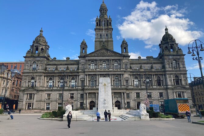 Fun and Flexible Treasure Hunt Around Glasgow with Cryptic Clues - City Chambers and the Clutha Bar