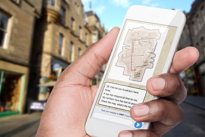 Fun, Flexible Treasure Hunt Around Edinburgh with Cryptic Clues & Hidden Gems - Starting at 1 Cockburn Street