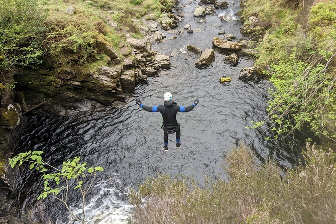 Galloway Canyoning Adventure, Murrays Canyon half day - The final abseil returns you to the car park