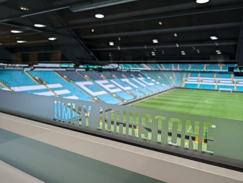 Glasgow: Celtic Park Number 7 Restaurant - Who will enjoy this most
