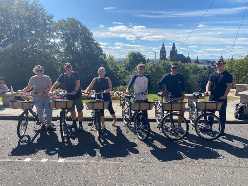 Glasgow: City Highlights Guided Bike Tour - Meeting the Gallus bike at the Pentagon Centre