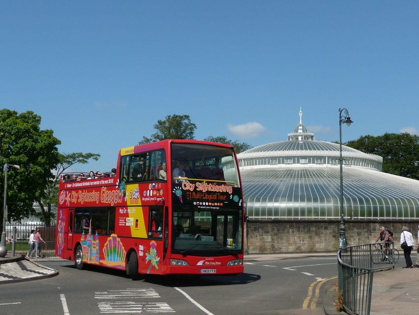 Glasgow: City Sightseeing Hop-On Hop-Off Bus Tour - Glasgow Green and the Clyde