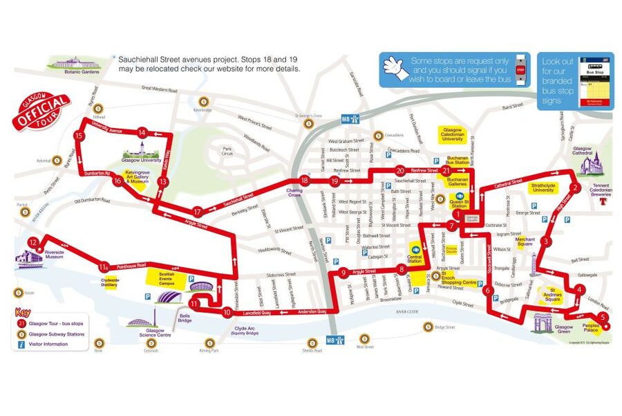 Glasgow: City Sightseeing Hop-On Hop-Off Bus Tour - Live guide or audio commentary?