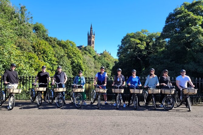 Glasgow Highlights Bike or Ebike Tour - The West End and Ashton Lane