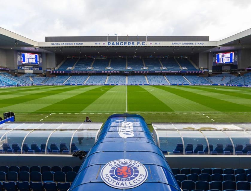 Glasgow: Ibrox Stadium Tour - Dressing rooms, the Blue Room, and old club spaces