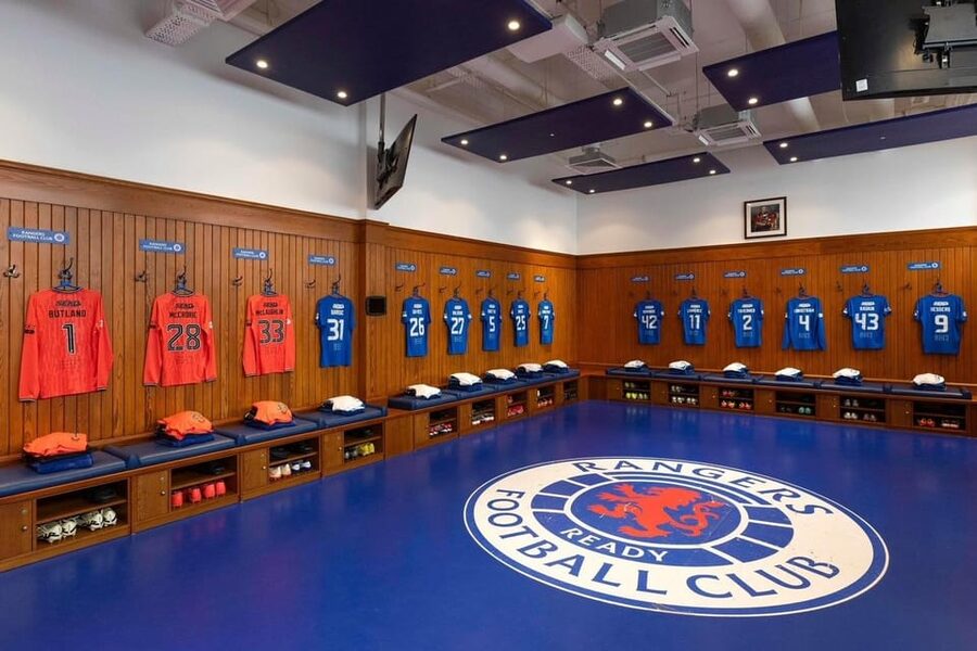 Glasgow: Ibrox Stadium Tour - The tunnel, pitchside view, and dugout
