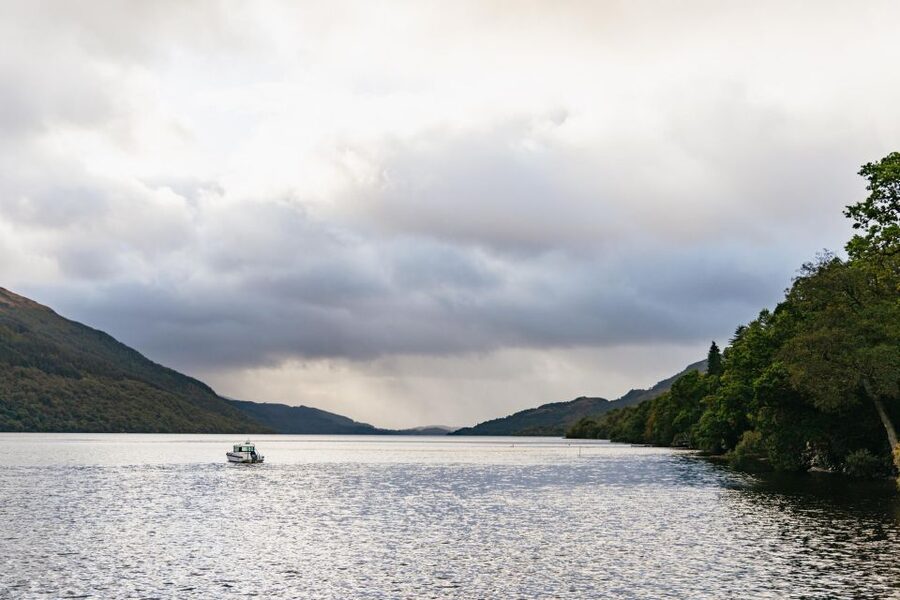 Glasgow: Loch Ness, Glencoe and Highlands Tour with Cruise - Loch Lomond gives you the first big view