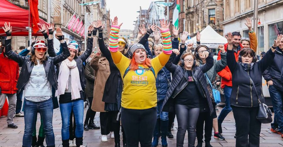 Glasgow: Silent Disco Adventure Tour - Why the simple dance moves matter