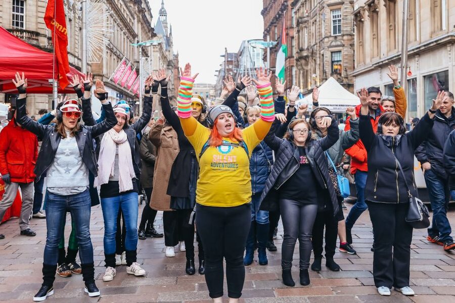 Glasgow: Silent Disco Adventure Tour - The best group combinations